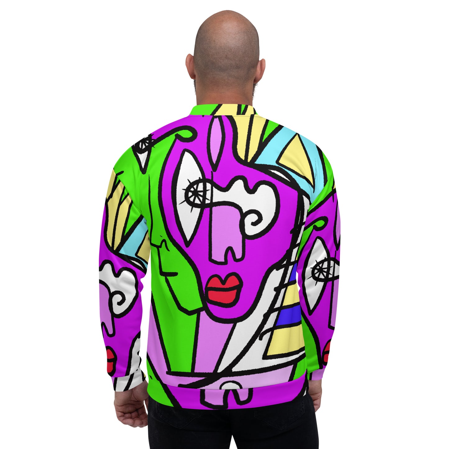 Green giant Unisex Bomber Jacket