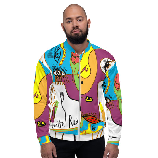 Infinite roses Unisex Bomber Jacket