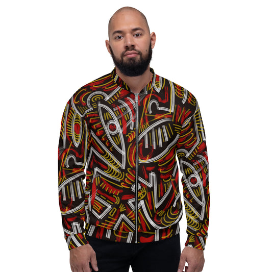 Maze Unisex Bomber Jacket