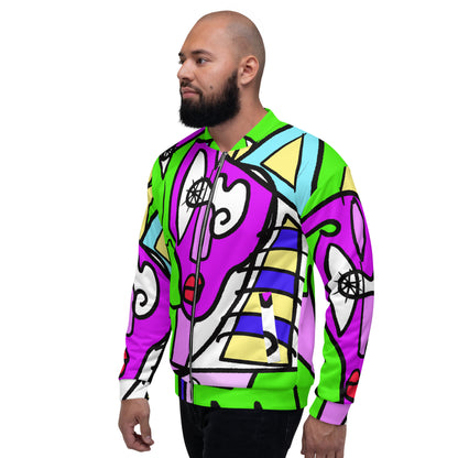 Green giant Unisex Bomber Jacket