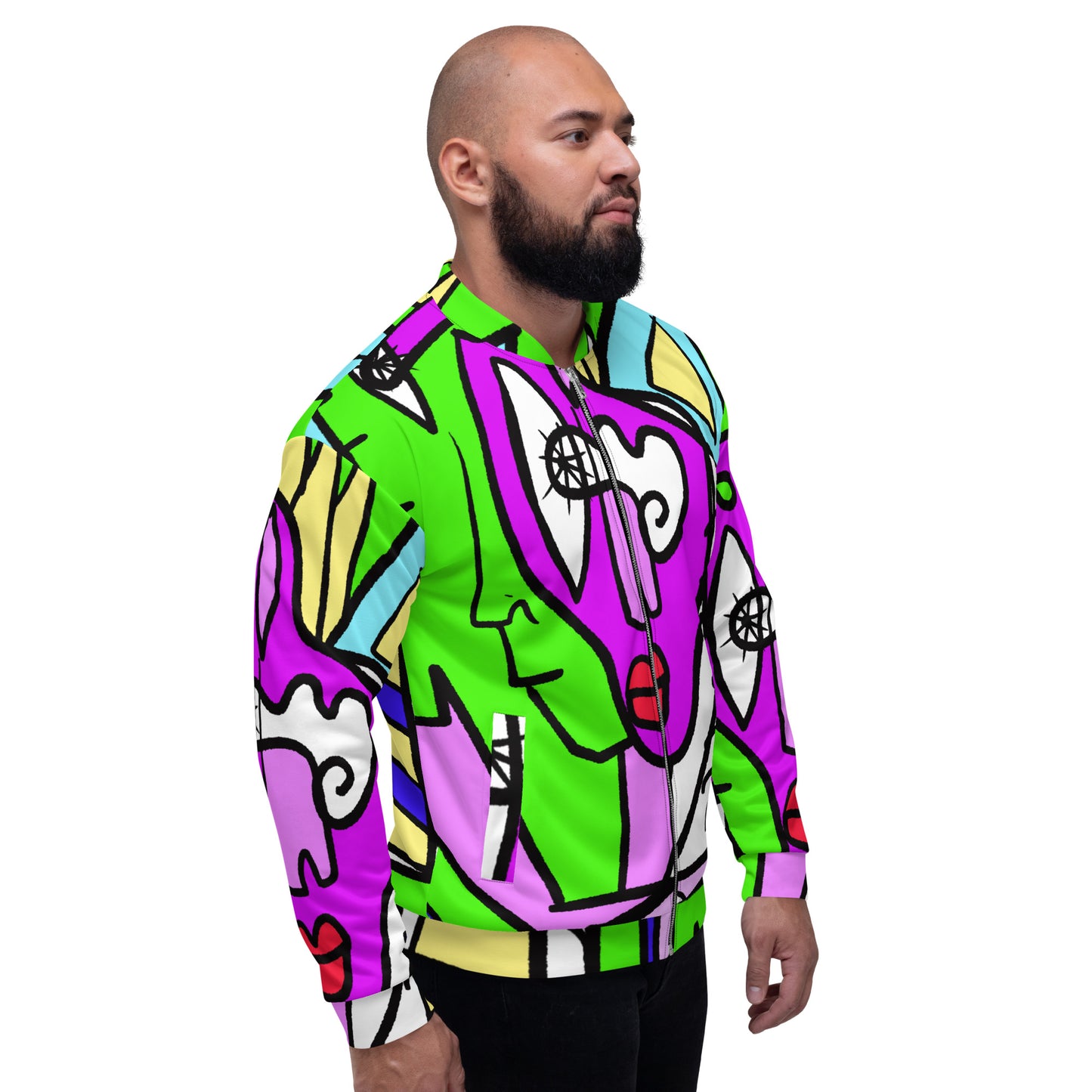 Green giant Unisex Bomber Jacket