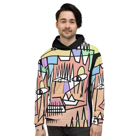 Stained glass Unisex Hoodie