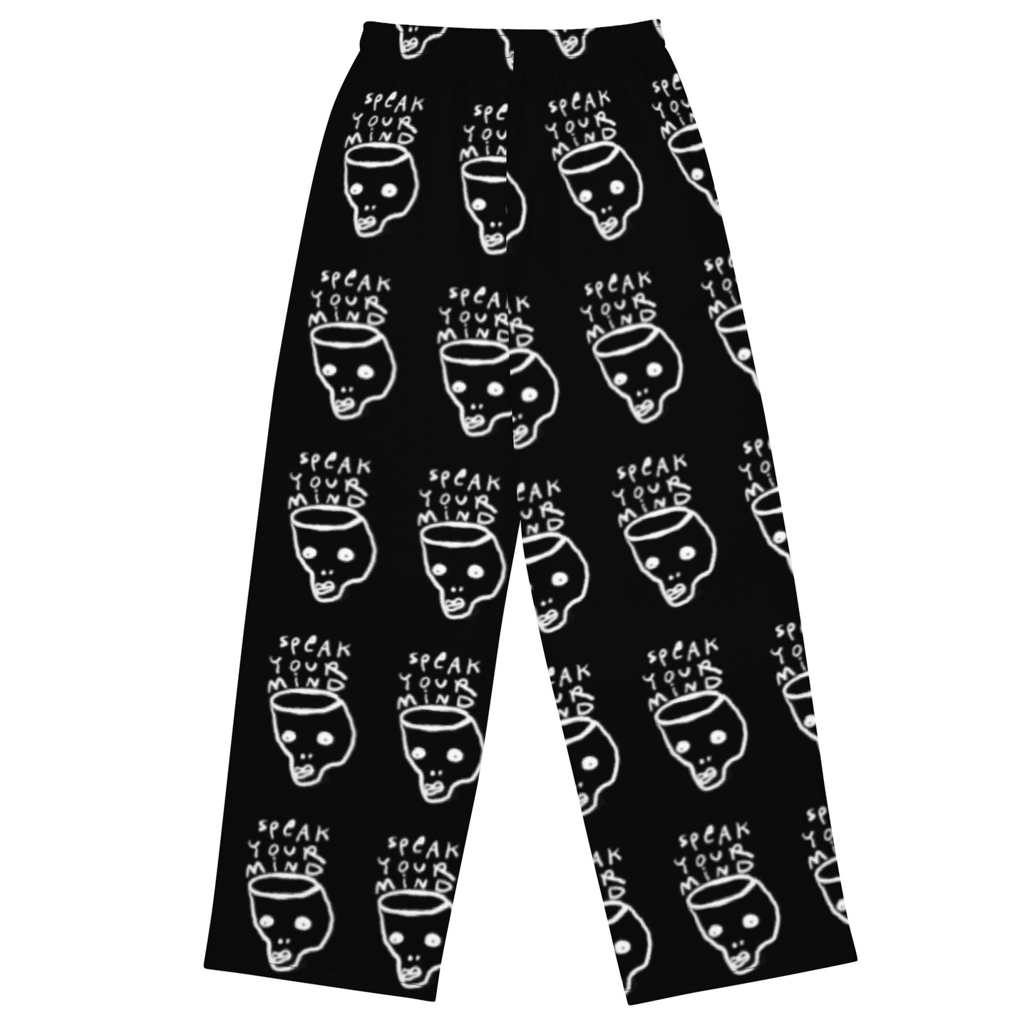 Speak your mind All-over print unisex wide-leg pants