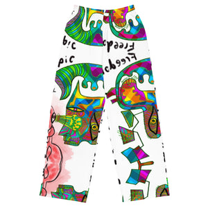 Epic freedom All-over print unisex wide-leg pants