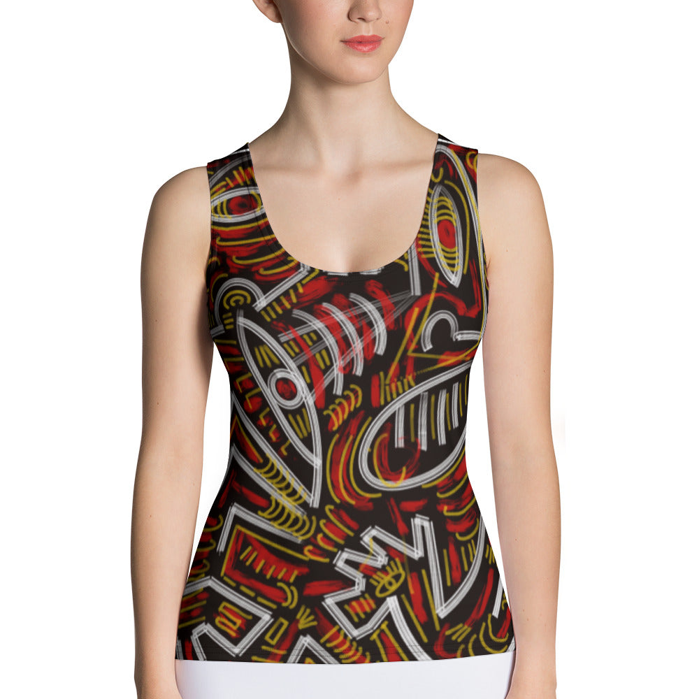 Sublimation Cut & Sew Tank Top