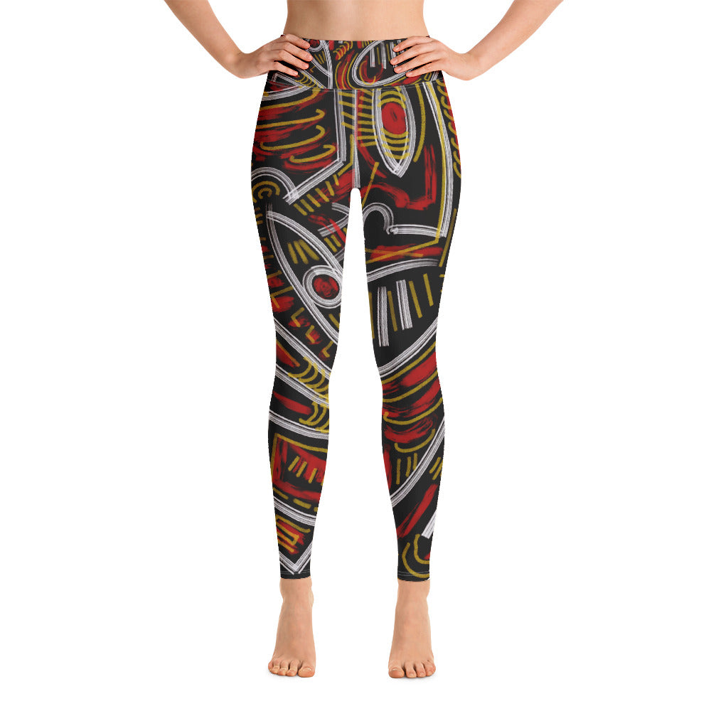 Maze Yoga Leggings