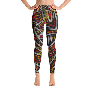 Maze Yoga Leggings