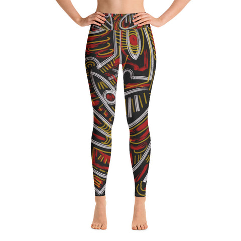 Maze Yoga Leggings