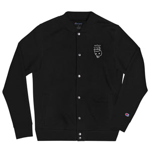 Speak your mind Embroidered Champion Bomber Jacket