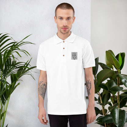 Speak Your Mind Embroidered Polo Shirt