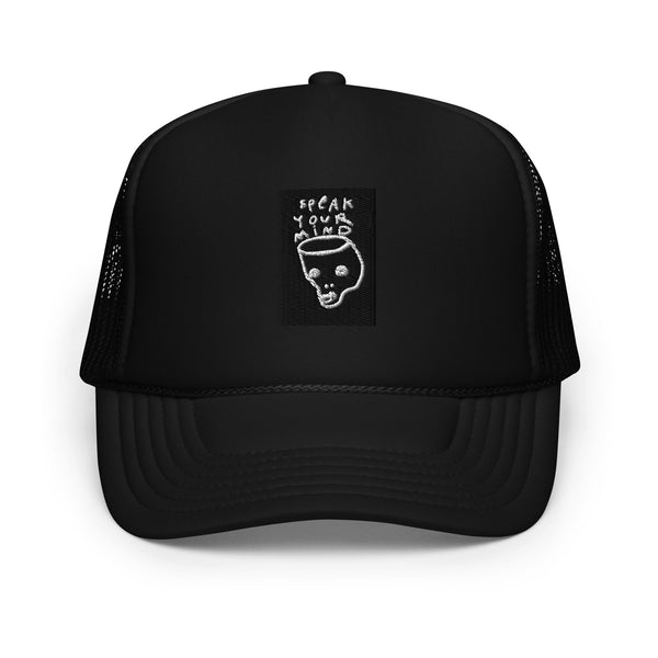 Speak your mind foam trucker hat