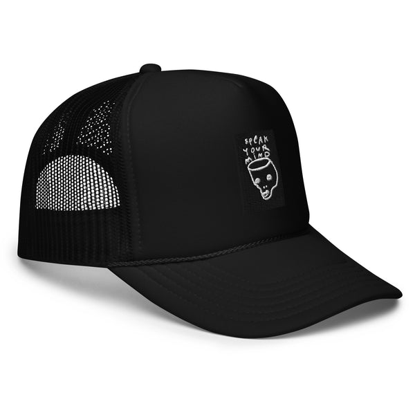 Speak your mind foam trucker hat