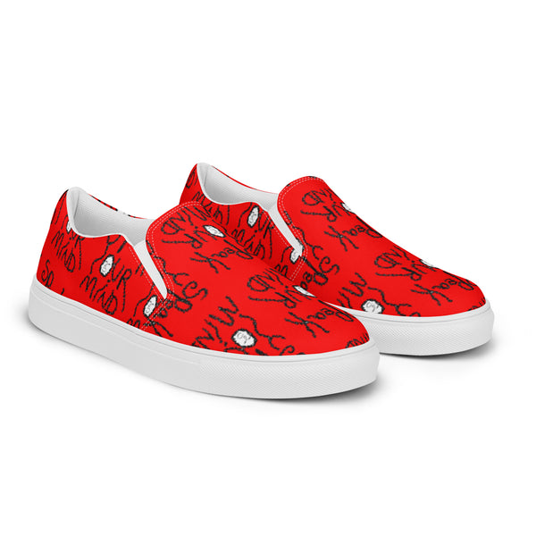 Speak your mind Men’s slip-on canvas shoes