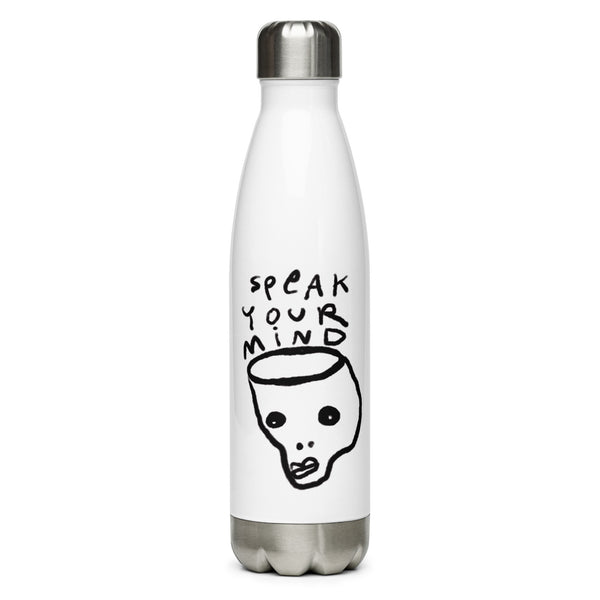 Speak Your Mind Stainless Steel Water Bottle
