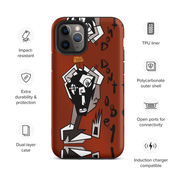 Do Not Obey iPhone case