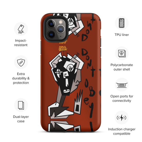 Do Not Obey iPhone case