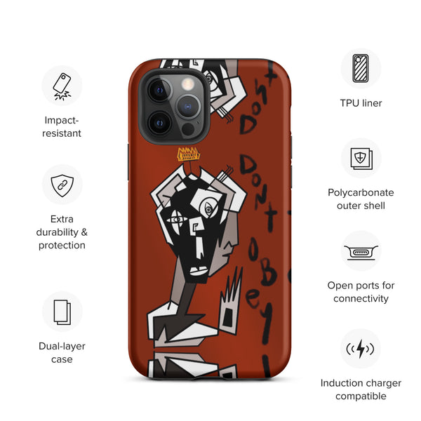 Do Not Obey iPhone case