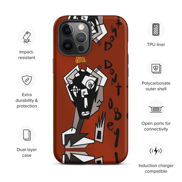 Do Not Obey iPhone case