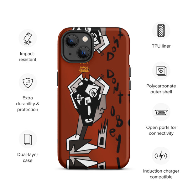 Do Not Obey iPhone case