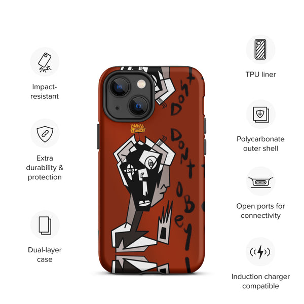 Do Not Obey iPhone case