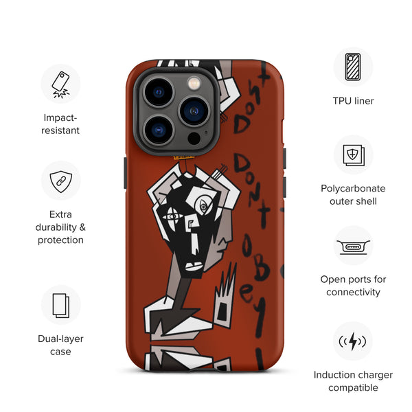 Do Not Obey iPhone case