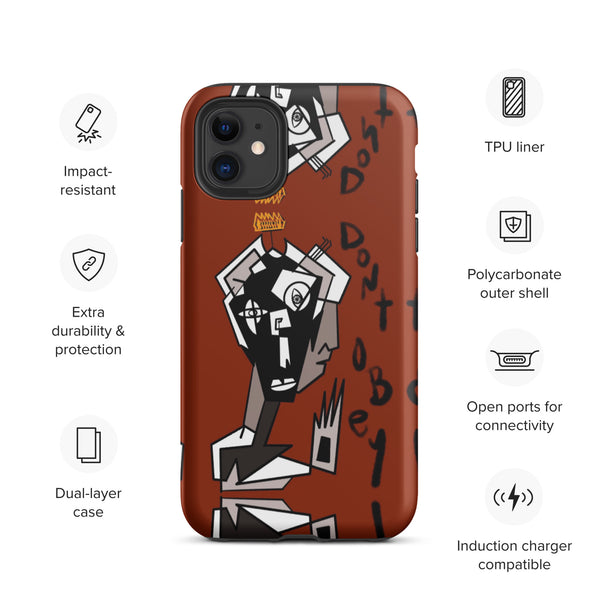 Do Not Obey iPhone case