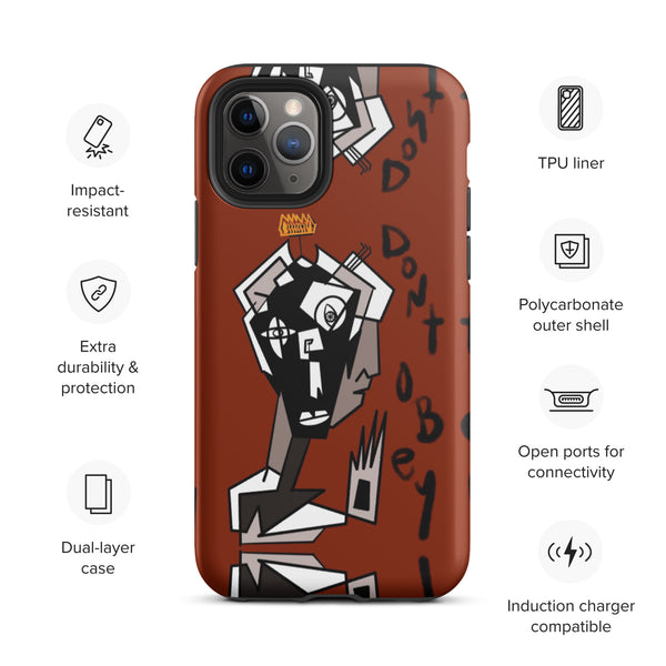 Do Not Obey iPhone case