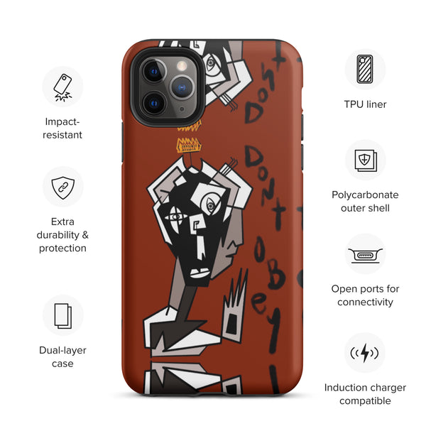 Do Not Obey iPhone case