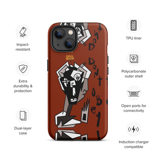Do Not Obey iPhone case