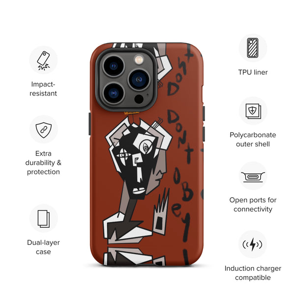 Do Not Obey iPhone case